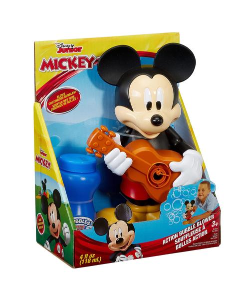 Imagem de Máquina sopradora de bolhas para crianças pequenas Disney Mickey Mouse