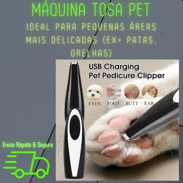 Imagem de Máquina tosa PET recarregável USB para áreas pequenas do seu animal