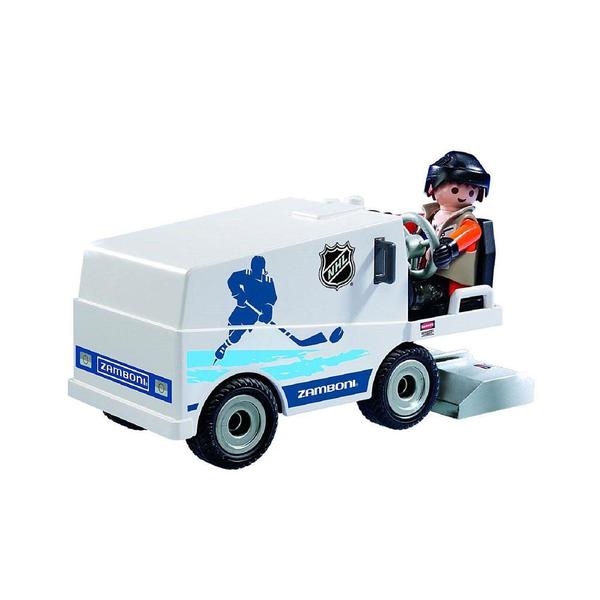 Imagem de Máquina Toy Playmobil 9213 NHL Zamboni com bonecos e acessórios