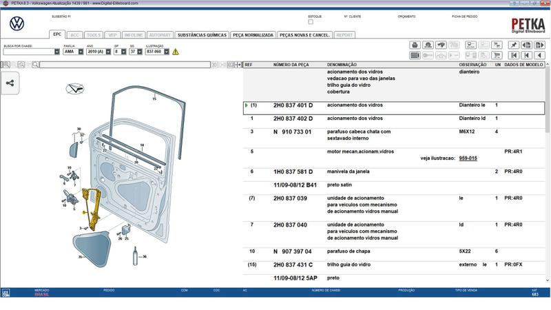 Imagem de Máquina vidro dianteira esquerda amarok 2010/23 original vw