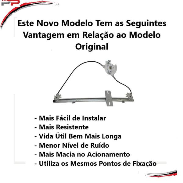 Imagem de Máquina Vidro Elét S/ Motor Direito Master 02 A 13 - Orig