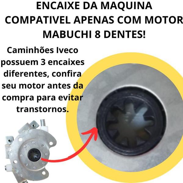 Imagem de Máquina vidro eletrica mabuchi sem motor iveco lado esquerdo