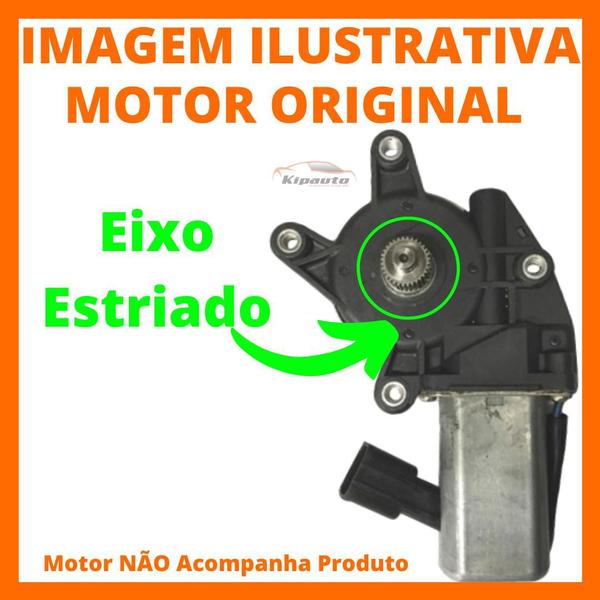 Imagem de Máquina Vidro Elétrico Fiat Punto e Linea Dianteira Esquerda para Motor Original