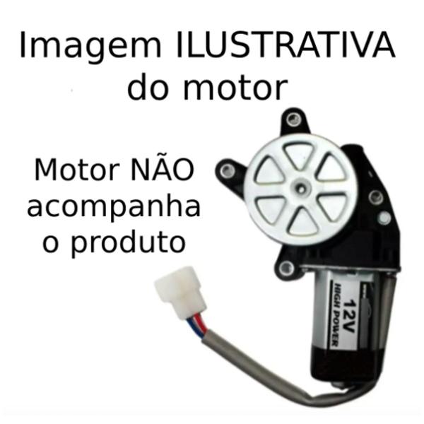 Imagem de Máquina Vidro Elétrico Palio 4p 1995 a 2015 sem Motor