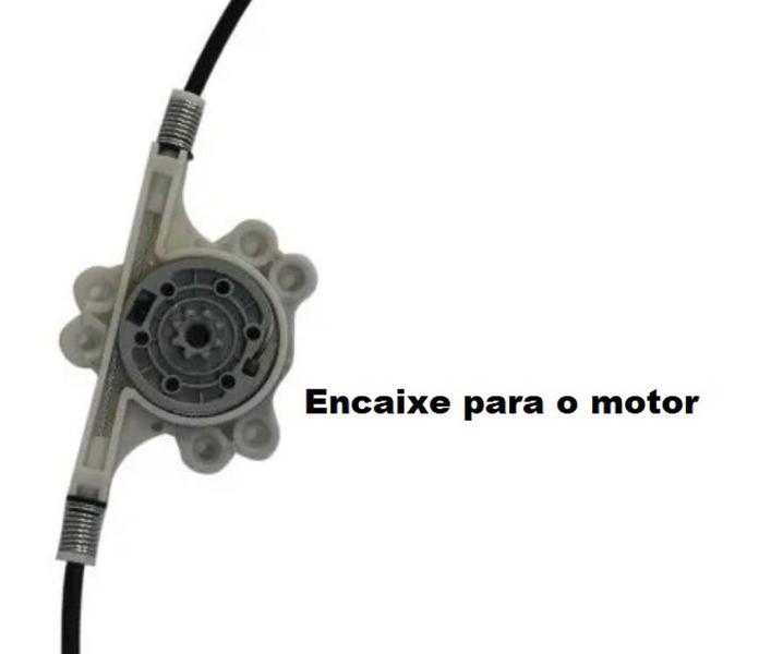 Imagem de Maquina Vidro Eletrico Symbol 4p Dianteira Esquerda original