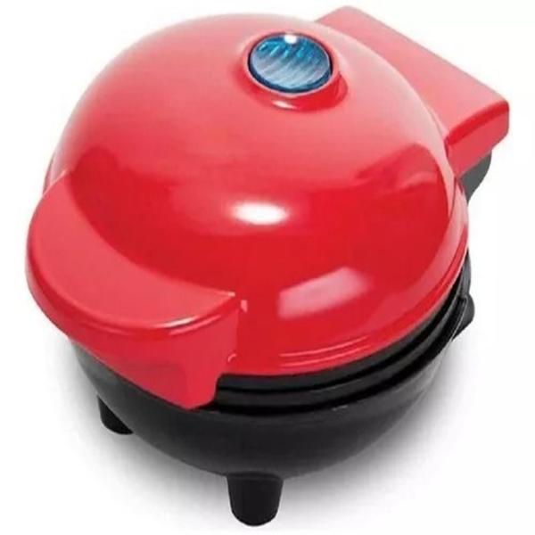 Máquina Waffle Coração Mini Elétrica Profissional Antiaderente 110v Cor Preto - LOJA DIGITAL MARCO FERRARI ENVIO Imagem de Máquina Waffle Coração Mini Elétrica Profissional Antiaderente 110v Cor Preto