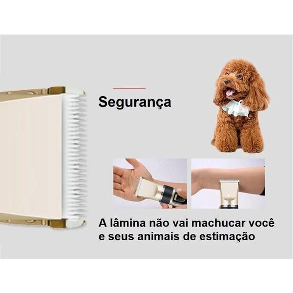 Imagem de Maquinas De Tosa Cão Kit Cortador Pelo De Animal Pets PROFESSIONAL