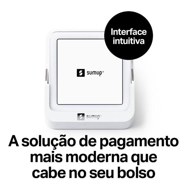 Imagem de Maquininha de Cartão SumUp Solo - wi-fi e 3G com Chip