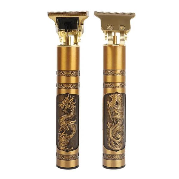 Maquininha Retro Ultra Afiado Gold Shawnstar Acabamento - Guiro Imagem de Maquininha Retro Ultra Afiado Gold Shawnstar Acabamento