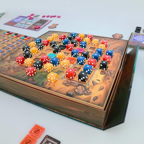 Imagem de Marajoara - Jogo Tabuleiro Meeplebr Abstrato (1-4 14+)