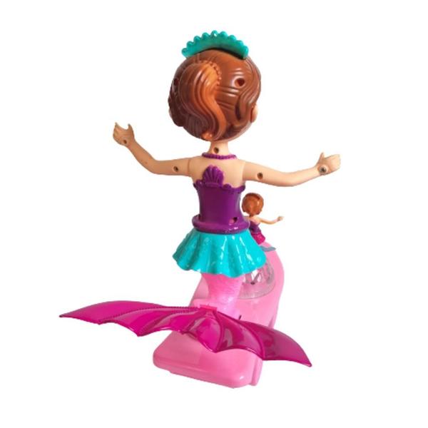 Maravilha Musical Boneca Sereia no Skate em Ação - TOYKING Imagem de Maravilha Musical Boneca Sereia no Skate em Ação
