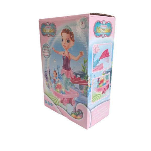 Maravilha Musical Boneca Sereia no Skate em Ação - TOYKING Imagem de Maravilha Musical Boneca Sereia no Skate em Ação