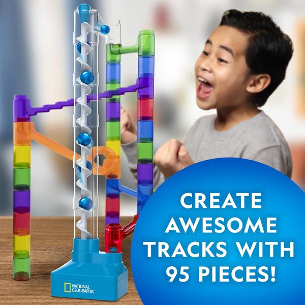 Imagem de Marble Run National Geographic com elevador motorizado 95 unidades