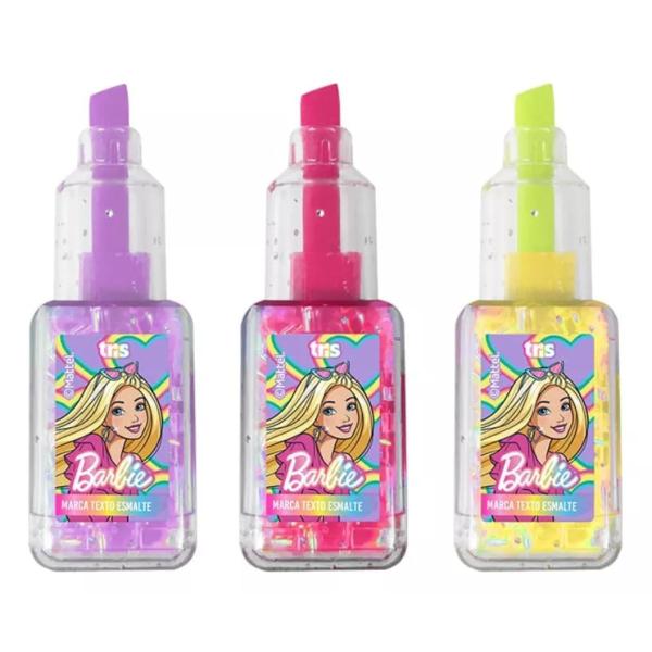 Imagem de Marca Texto Barbie Em Formato De Esmalte Neon Não Borra Tris