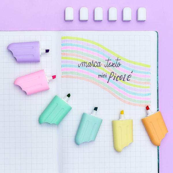 Imagem de Marca Texto Mini Picolé Pastel Trend Jocar Office - Leonora