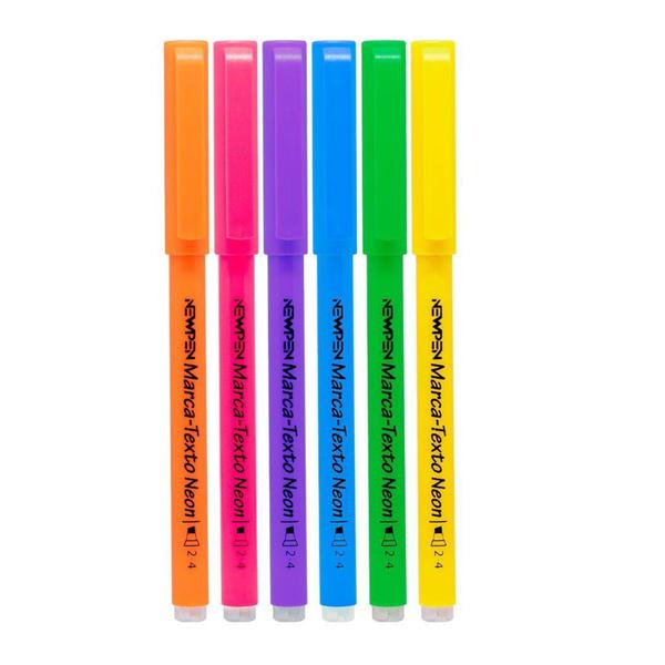 Imagem de Marca-texto Neon 6 Cores Newpen