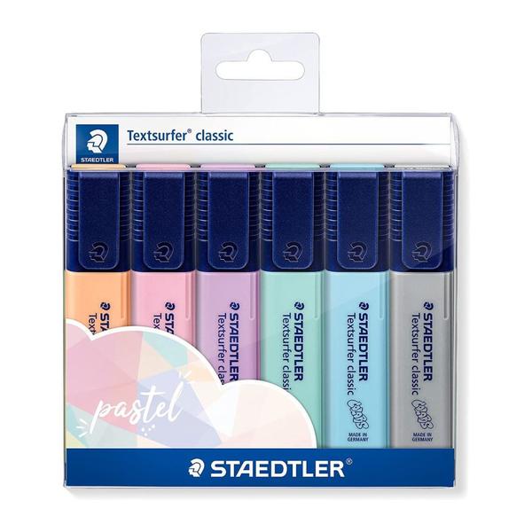 Imagem de Marca Texto Staedtler Textsurfer Classic Pastel 6 Cores