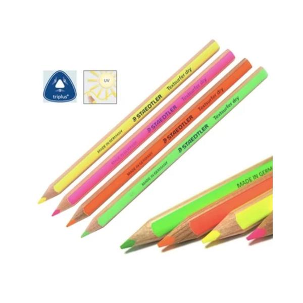 Imagem de Marca-texto Triangular Neon Staedtler Textsurfer Dry Unidade