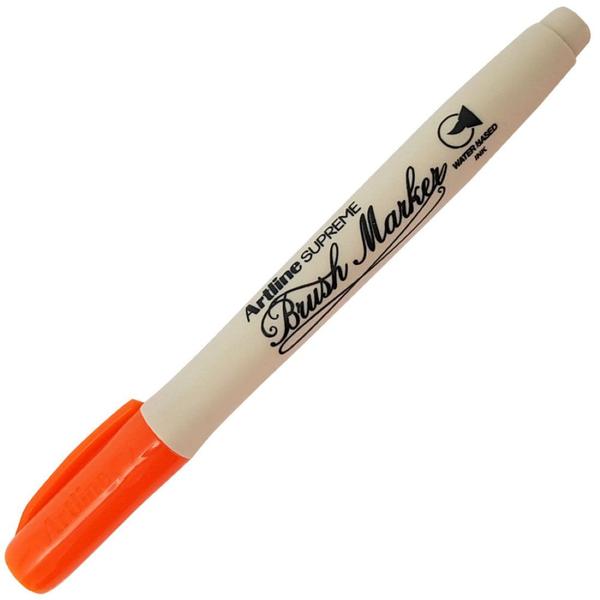 Imagem de Marcador Artístico Brush Marker Artline Supreme Laranja