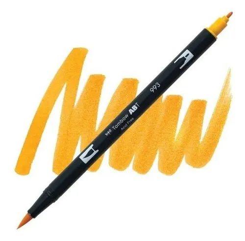 Imagem de Marcador Artístico Dual Brush Tombow 933 Orange