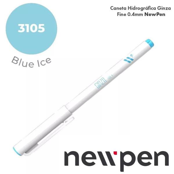 Imagem de Marcador Artistico Ginza Fineliner - Blue Ice 3105 - Newpen