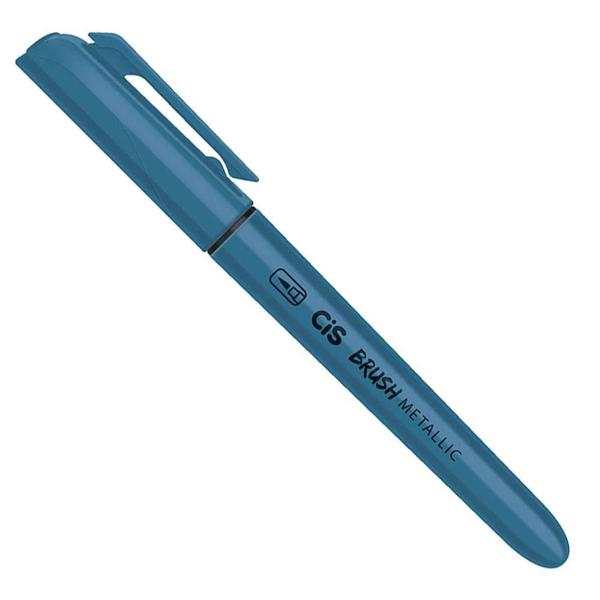 Imagem de Marcador Brush Metallic Azul - Cis