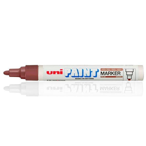 Imagem de Marcador Caneta Permanente Uni Paint Marker  PX20 Brown