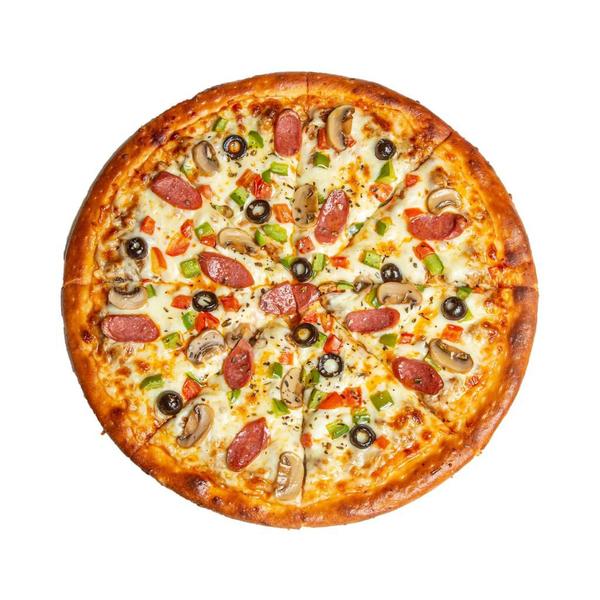 Imagem de Marcador e Cortador de Fatia Bolo Torta Pizza 35cm com 8 Pedaços Em Inox