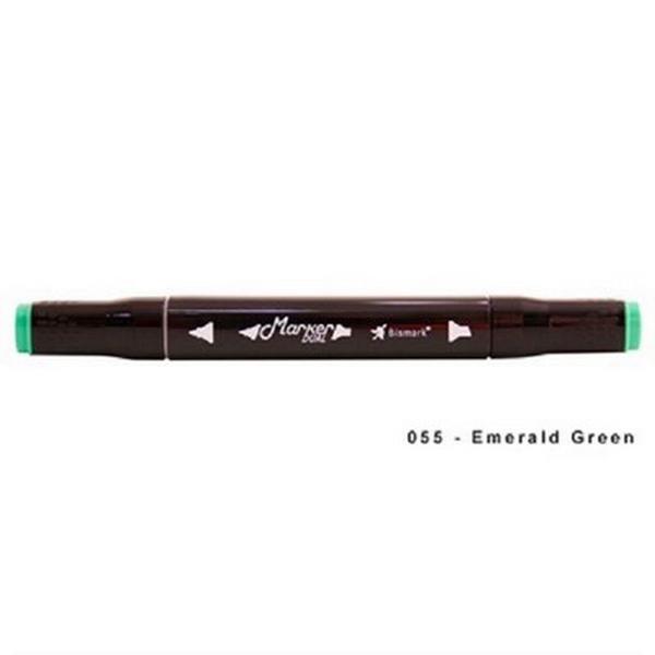 Imagem de Marcador permanente 2 pontas emerald green pk0206d-055 - bismark