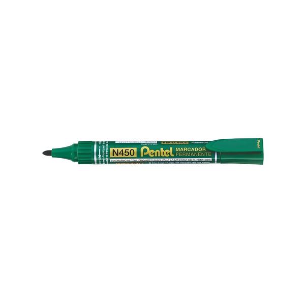 Imagem de Marcador Permanente Pentel N450 Ponta Redonda - Verde