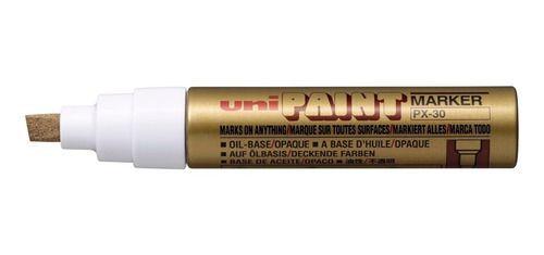 Imagem de Marcador Permanente UNI PAINT MARKER PX-30 BR OURO 4-8.5mm