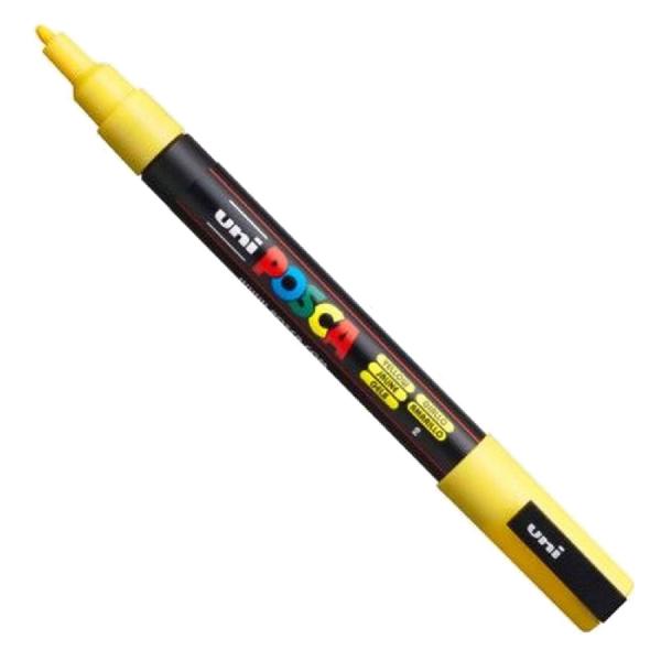 Imagem de Marcador Posca 0.9-1.3 Mm Amarelo Pc-3m - Uni-Ball