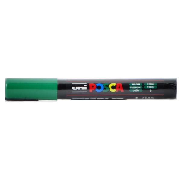 Imagem de Marcador Posca 1.8-2.5 Mm Verde Pc-5m - Uni-Ball