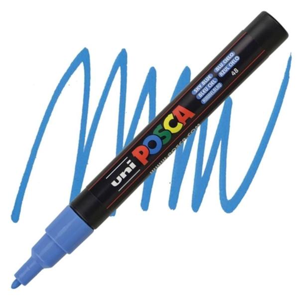 Imagem de Marcador Posca Sky Blue PC-3M