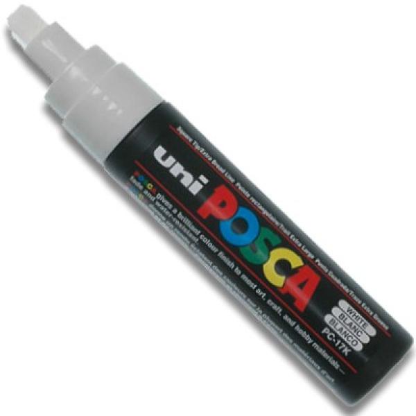 Imagem de Marcador Posca Uni Ball Extra Larga Pc-17k Branco