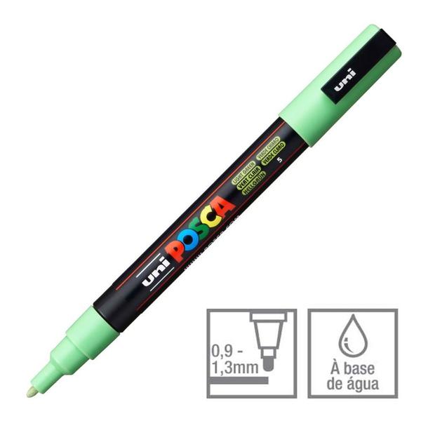 Imagem de Marcador Posca Uni-ball Pc-3m Verde Claro 5 55.4409 1 ed