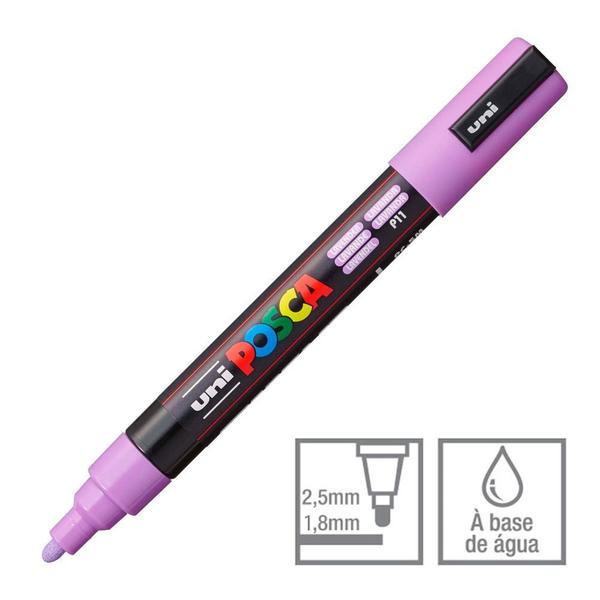 Imagem de Marcador Posca Uni-ball Pc-5m Lavanda P11 7.5164 1 ed