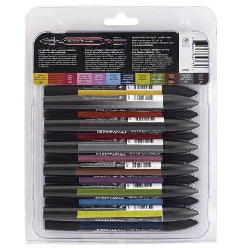 Imagem de Marcador Promarker Winsor & Newton Set 1  12 + 1 peças  0290022