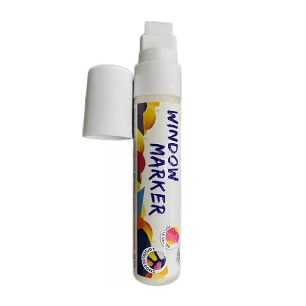 Imagem de Marcador vidro apagavel window marker acrilex branco 3 unds