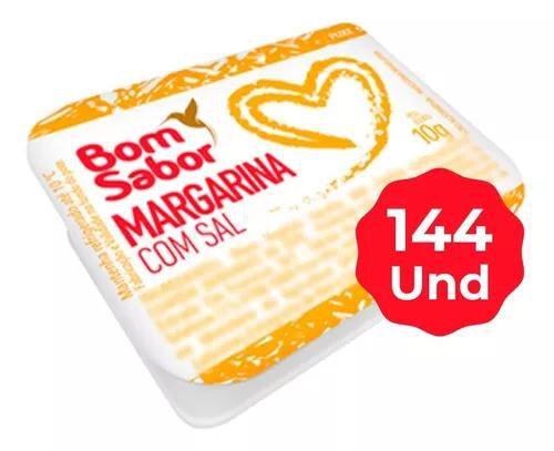 Margarina Bom Sabor 10g Blister Sachê 144un - Caixa Fechada Imagem de Margarina Bom Sabor 10g Blister Sachê 144un - Caixa Fechada