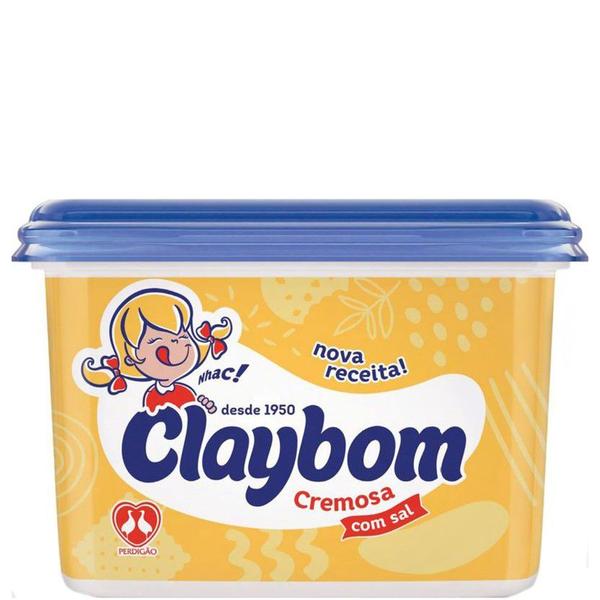 Margarina Claybom Com Sal 1kg Imagem de Margarina Claybom Com Sal 1kg