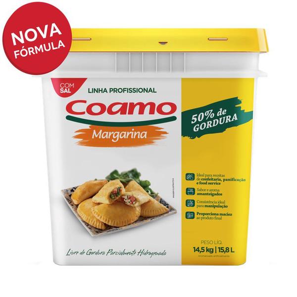 Imagem de Margarina Coamo 50%l 14,5kg