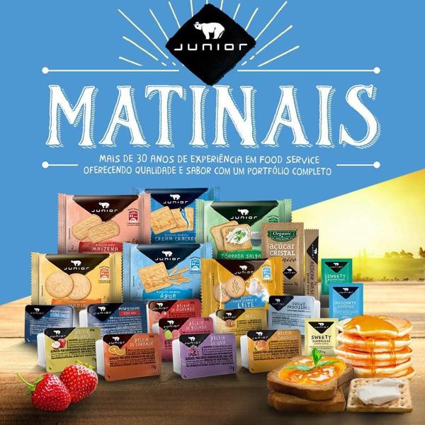Margarina Com Sal Junior Sachês 10G Caixa Com 192 Unidades Imagem de Margarina Com Sal Junior Sachês 10G Caixa Com 192 Unidades