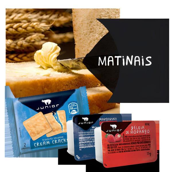 Margarina Com Sal Junior Sachês 10G Caixa Com 192 Unidades Imagem de Margarina Com Sal Junior Sachês 10G Caixa Com 192 Unidades