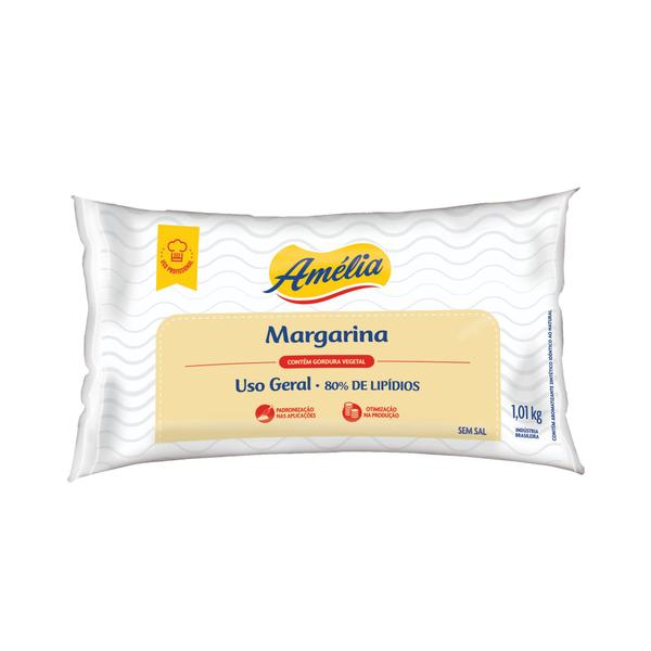 Margarina uso geral amélia 1kg sem sal - AMELIA Imagem de Margarina uso geral amélia 1kg sem sal