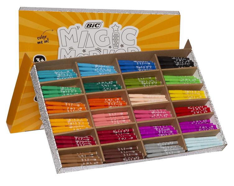 Imagem de Marker BIC Magic Flexible Brush Tip, 4,5 mm, pacote com 220