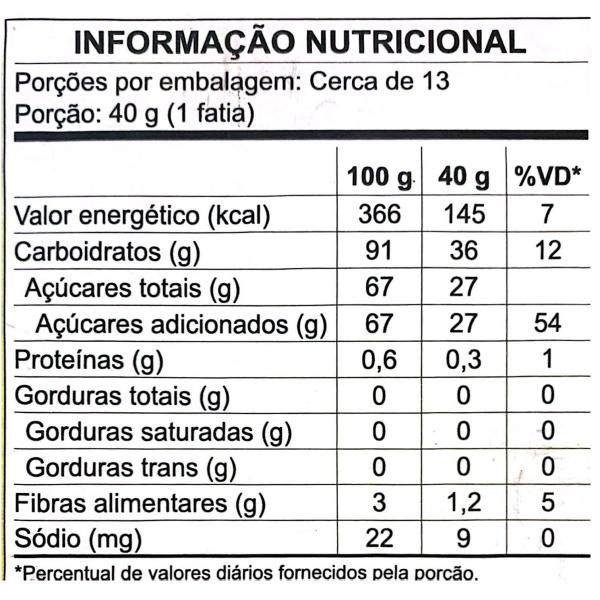 Imagem de Marmelada 500g HF Carraro