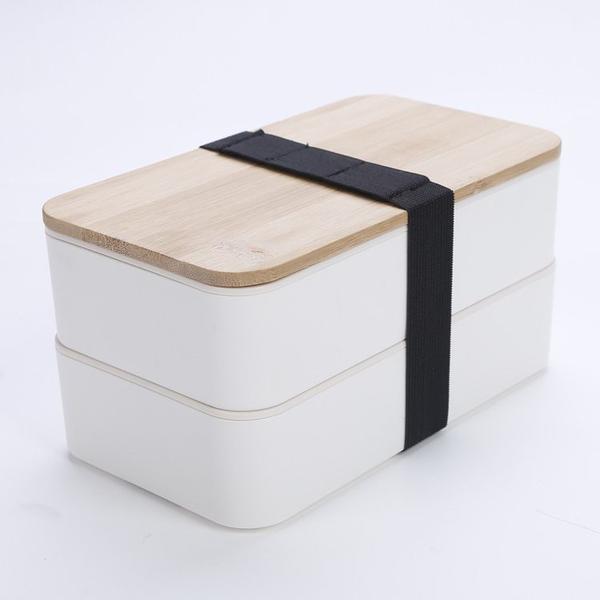 Imagem de Marmita Bentobox 2 Andares Com Talheres 1200ml - HM0712