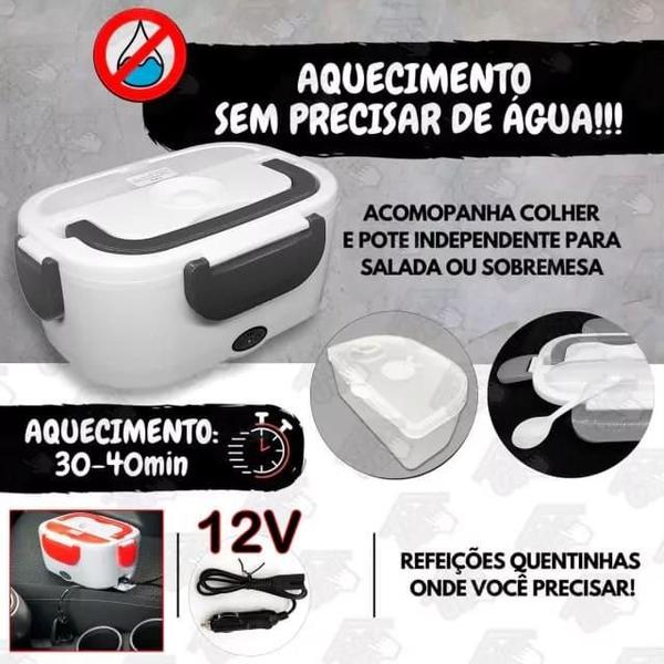 Marmita Bivolt com Bolsa Térmica para Transporte Seguro - F7 Variedades Imagem de Marmita Bivolt com Bolsa Térmica para Transporte Seguro