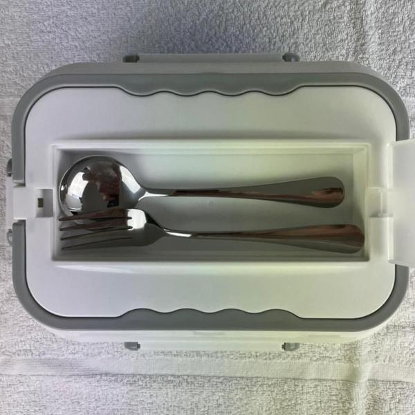 Marmita Elétrica Portátil Automática Electric Lunch Box - Geral Imagem de Marmita Elétrica Portátil Automática Electric Lunch Box